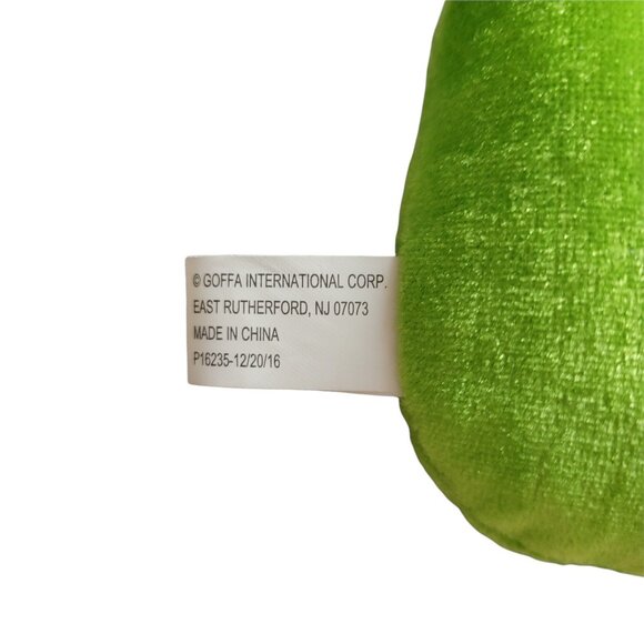 Goffa Owl 5 inch Plush Bird Big Eyes Small Square Green Stuffed Animal Toy - Picture 4 of 4